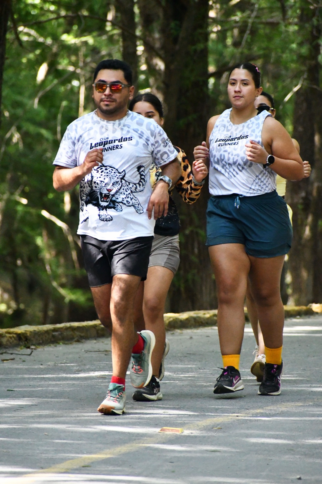 Corredores del club Leopardos Runners